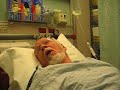 Anesthesiologist sticks Buppa with an IV