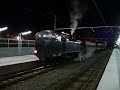 tren de vapor de reis sortint dabrera