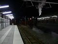 tren de vapor de reis sortint dabrera