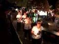 Candlelight vigil at Graceland