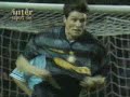 Zanetti gol in coppa UEFA contro la Lazio!
