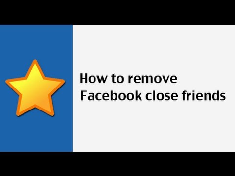 how to remove a facebook friend