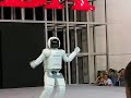 Asimo dancing in Crocus Expo