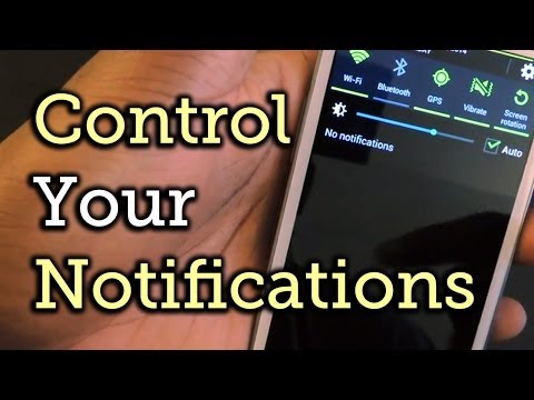 how to control notifications on samsung galaxy s3