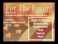 Death Tax Repeal Permanency Act