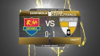 Dilettanti - Eccellenza: Sanpaimola-Virtus Castelfranco 0-1, highlights e post partita