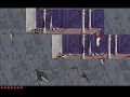 levels 3,4 - ruins. on level 3 u still don't need an extra potion - like on previous levels it's quite tough and more important - takes a lot of time. but to beat jaffar u need 11 life points, so i take an extra potion on fourth 