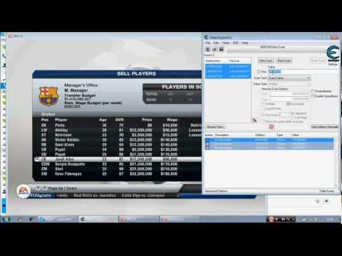 how to cheat engine fifa 13