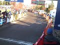 McDonald and Sontag sprinting for Collegiate D1 Cyclocross National Championship