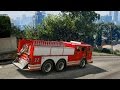 Firetruck - Heavy rescue vehicle для GTA 5 видео 1