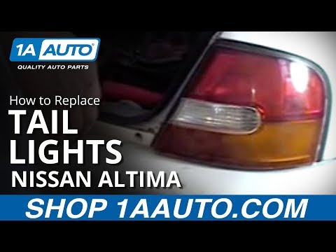 How To Install Replace Taillight 98-01 Nissan Altima 1AAuto.com