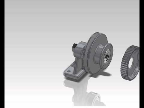 how to make a v belt in solidworks