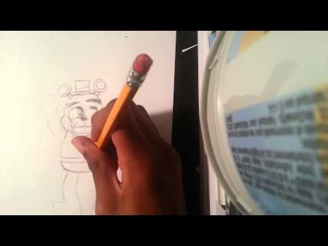 how to draw fnaf freddy