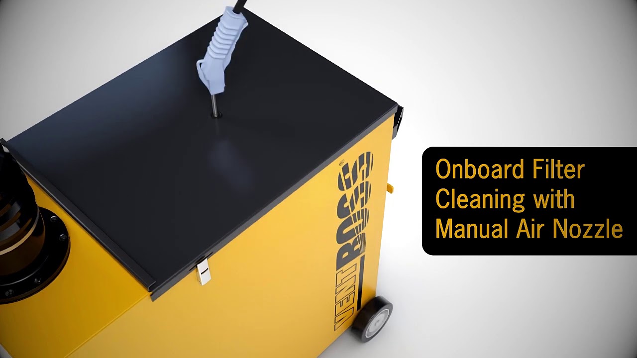 1 - PREOWNED VENTBOSS SERIES 100 SMOKE EATER, MODEL #: VB-800-1, S/N: 24310