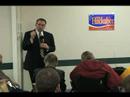 Iowa Global Warming Snowman asks Huckabee a question