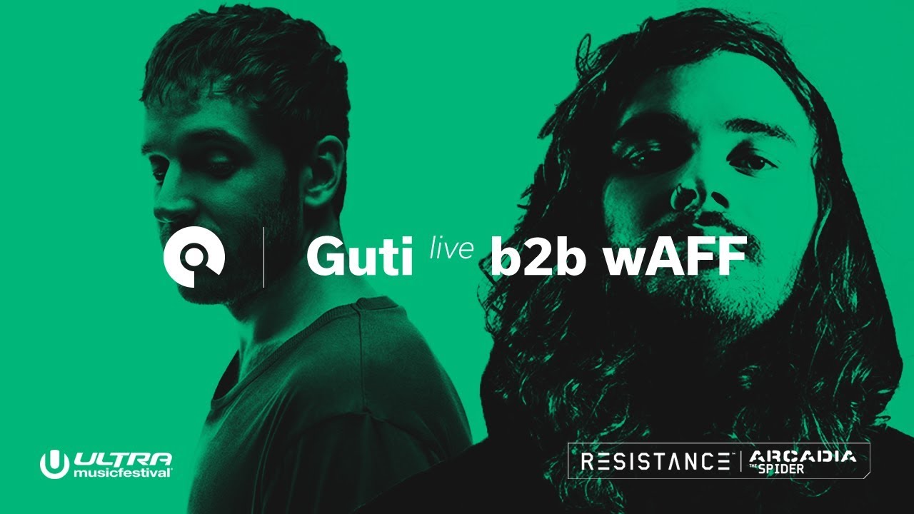 Guti b2b wAFF - Live @ Ultra Music Festival 2018, Resistance Arcadia Spider