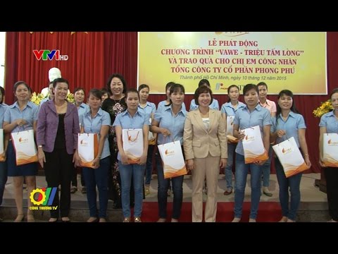 VAWE tổ chức lễ phát động chương trình từ thiện Nữ doanh nhân Việt Nam - Triệu tấm lòng 