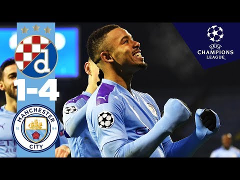 GNK Dinamo Zagreb 1-4 FC Manchester City   ( L. C....