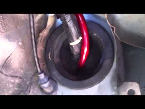 how to install  power wire on a 2001 NISSAN SENTRA GXE (through firewall)
