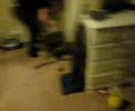 Drunkin guy trys to piss in bedroom