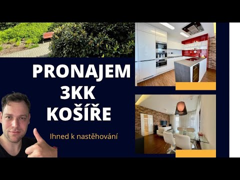 Video Pronájem bytu 3+kk,86m2 s terasou, Praha - Košíře