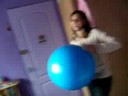me + ben with our gym ball