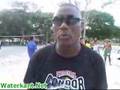 Beachvolleybal te Cola Creek Suriname