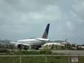 Continental Airlines take off at St Maarten Airport