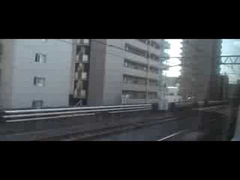 成田線特急 成田エクスプレス22號 車風景  総武線「快速」 東京 方面    錦糸町前→國後隧道