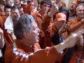 Texas Longhorns locker room after winning the Rose Bowl