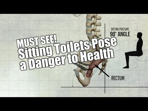 how to unclog squat toilet