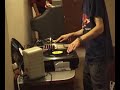 Mad Beat Juggling of Prefuse 73's Extinguished Outtakes. This guy masters the the density of this disc and accually makes beat juggling sound good.