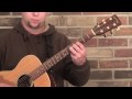 Major and Minor Triads on the Guitar