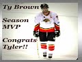 MVP Award - Tyler Brown