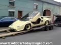 Lamborghini Countach Off Truck Lamborghini Countach Off Truck