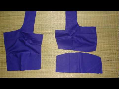 Blouse - This is a typical indian sari blouse. Ive given you the readymade measurement in cms. You can try with your sample blouse by measuring with a inch tape. Prep...