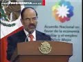 Madero en Presidencia Acuerdo Economia y Empleo
