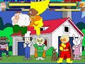 Team Gruppo Reale MUGEN #269: Peter Griffin VS Anpanman & Baikinman