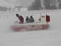 Un a�roglisseur sur la neige