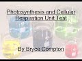 Photosynthesis and Cellular Resperation