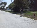 Me rideing a penny farthing