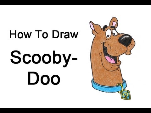 how to draw scooby doo