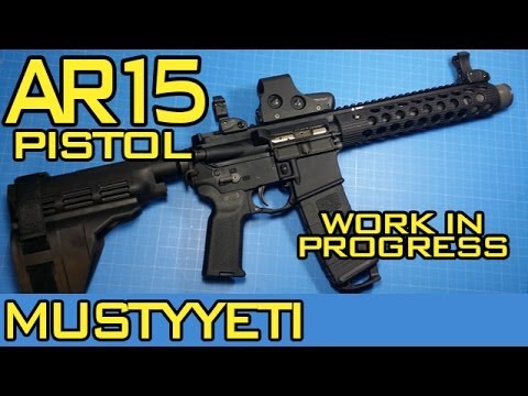 mustyyeti - Many of you guys have asked to see my AR pistol completely assembled. I would've had this uploaded sooner but I've spent a couple weeks trying to address the...