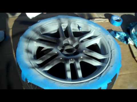 how to paint scion tc rims