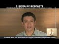 Direito de Resposta - 01 Direito de Resposta - 01
