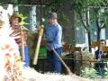 videos de Z. Noskowski na dożynkowej scenie. Szetlewek gm. Zagórów