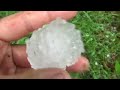 Superzelle Hagelsturm Schwarzwald - Supercell Hail Storm