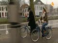 Wubo Ockels op de OV-fiets
