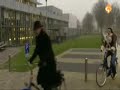 Wubo Ockels op de OV-fiets Wubo Ockels op de OV-fiets