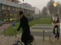 Wubo Ockels op de OV-fiets